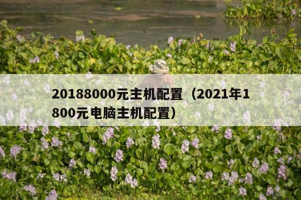 20188000元主机配置（2021年1800元电脑主机配置）