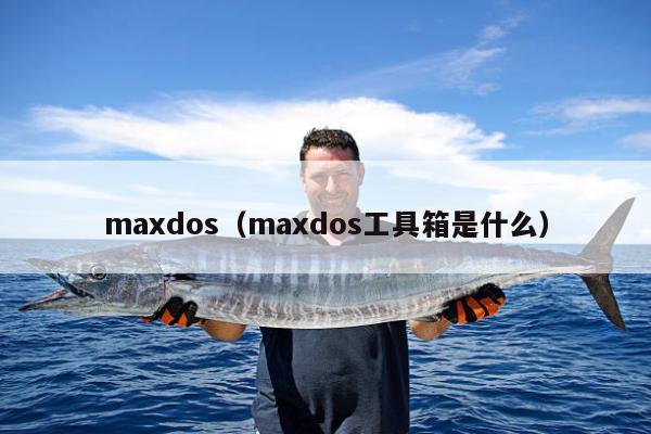 maxdos（maxdos工具箱是什么）