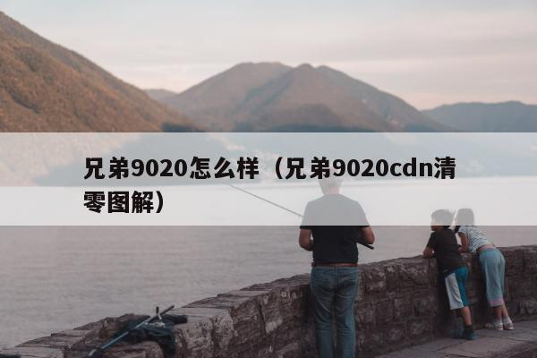 兄弟9020怎么样（兄弟9020cdn清零图解）