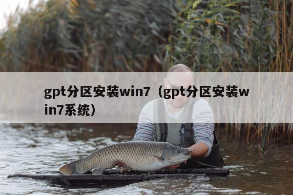 gpt分区安装win7（gpt分区安装win7系统）