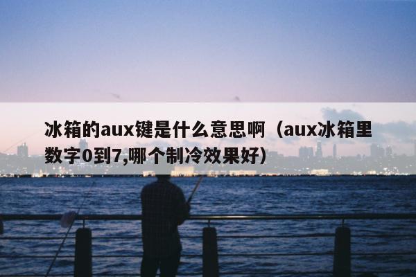 冰箱的aux键是什么意思啊（aux冰箱里数字0到7,哪个制冷效果好）