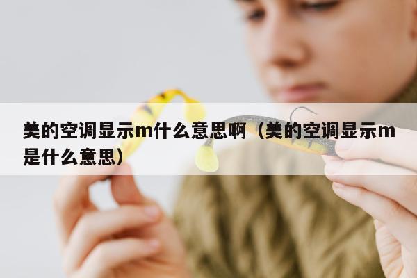 美的空调显示m什么意思啊（美的空调显示m是什么意思）