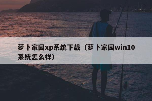 萝卜家园xp系统下载（萝卜家园win10系统怎么样）