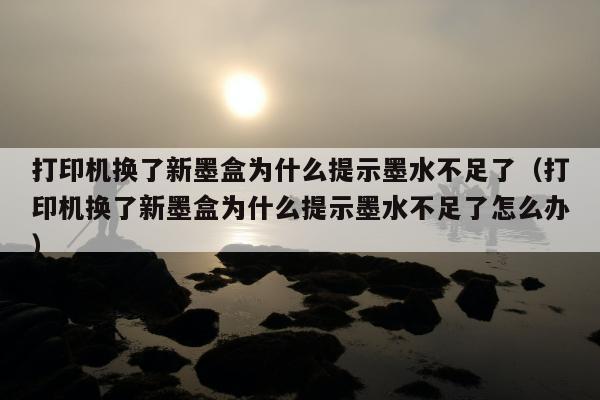 打印机换了新墨盒为什么提示墨水不足了（打印机换了新墨盒为什么提示墨水不足了怎么办）