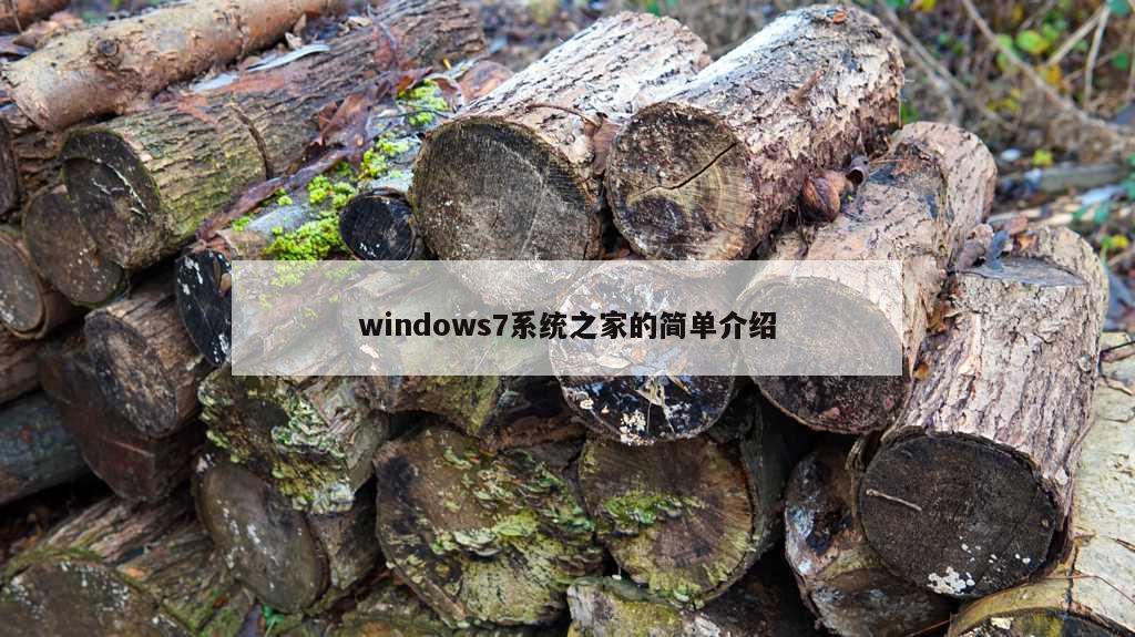 windows7系统之家的简单介绍