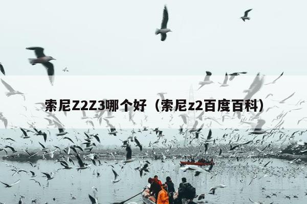 索尼Z2Z3哪个好（索尼z2百度百科）