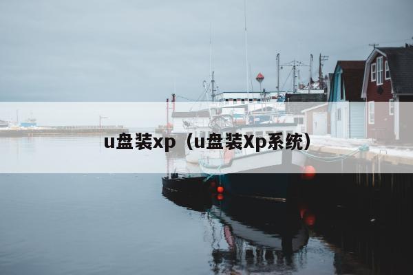 u盘装xp（u盘装Xp系统）