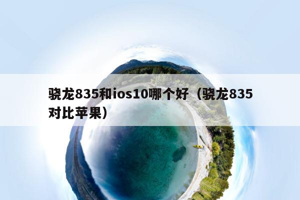 骁龙835和ios10哪个好（骁龙835对比苹果）