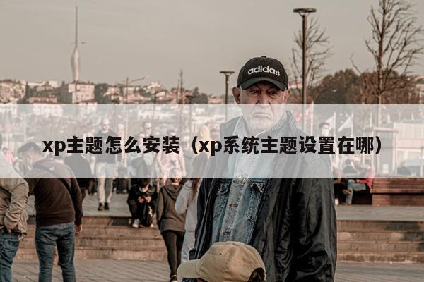 xp主题怎么安装（xp系统主题设置在哪）