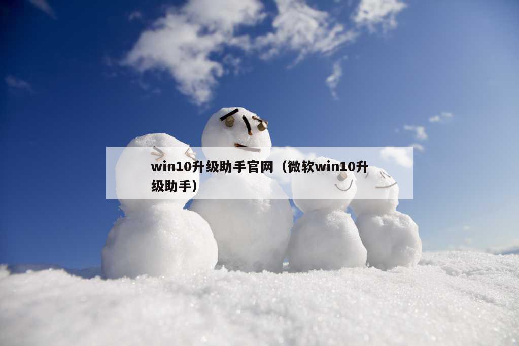 win10升级助手官网（微软win10升级助手）