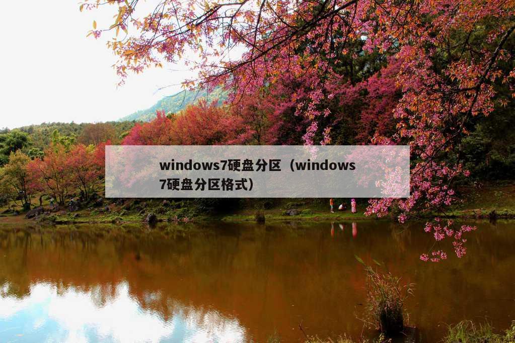 windows7硬盘分区（windows7硬盘分区格式）