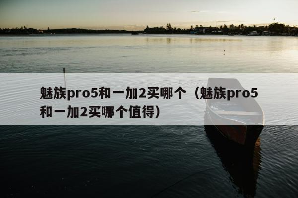 魅族pro5和一加2买哪个（魅族pro5和一加2买哪个值得）