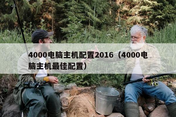 4000电脑主机配置2016（4000电脑主机最佳配置）