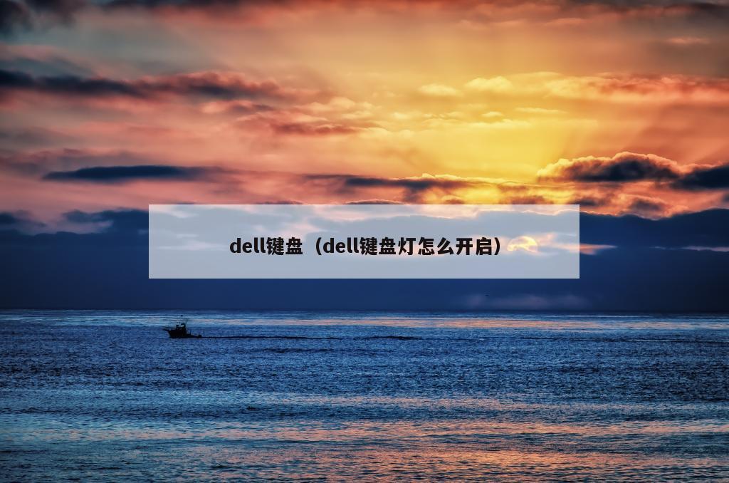 dell键盘（dell键盘灯怎么开启）