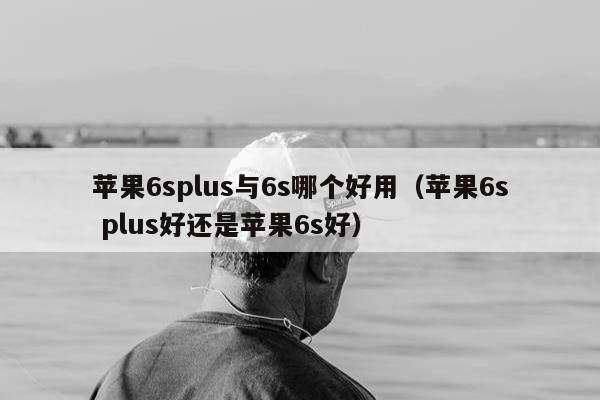 苹果6splus与6s哪个好用（苹果6s plus好还是苹果6s好）