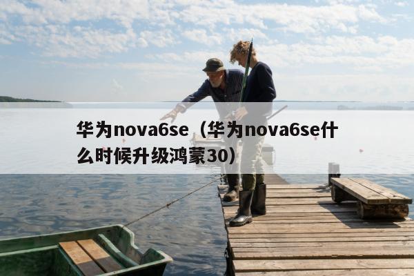 华为nova6se（华为nova6se什么时候升级鸿蒙30）