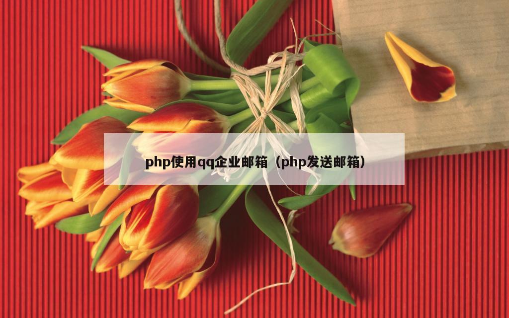 php使用qq企业邮箱（php发送邮箱）