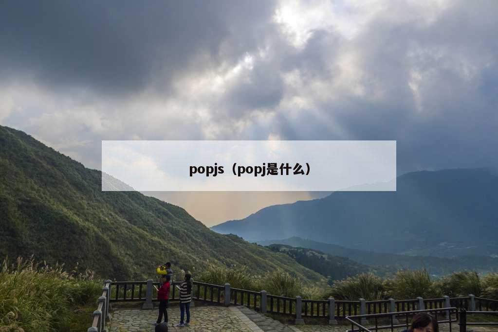 popjs（popj是什么）