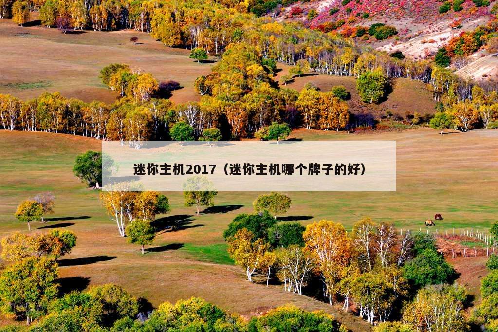 迷你主机2017（迷你主机哪个牌子的好）