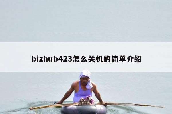 bizhub423怎么关机的简单介绍