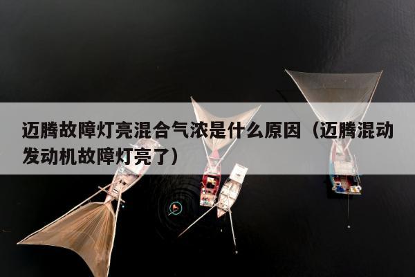 迈腾故障灯亮混合气浓是什么原因（迈腾混动发动机故障灯亮了）