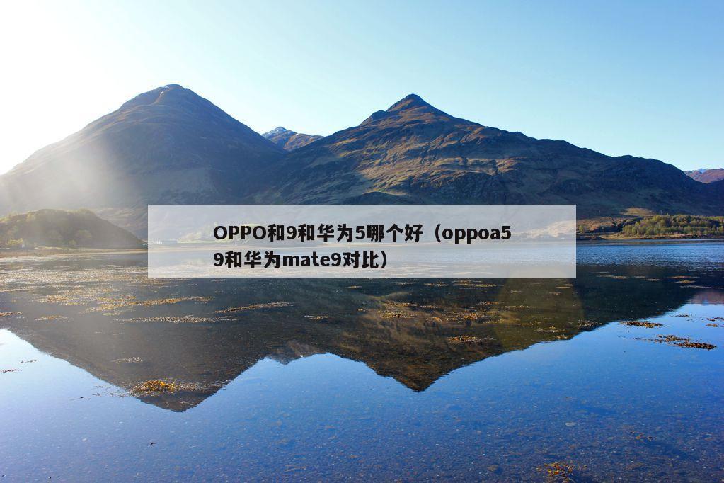 OPPO和9和华为5哪个好（oppoa59和华为mate9对比）