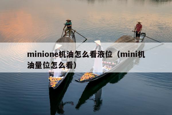 minione机油怎么看液位（mini机油量位怎么看）