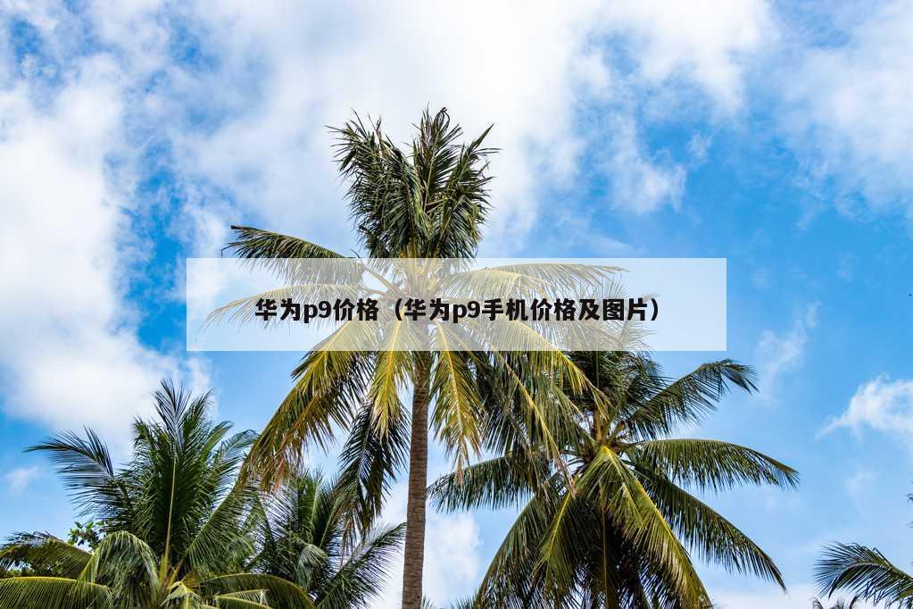 华为p9价格（华为p9手机价格及图片）