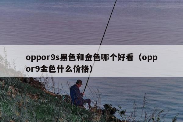 oppor9s黑色和金色哪个好看（oppor9金色什么价格）