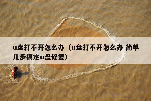 u盘打不开怎么办（u盘打不开怎么办 简单几步搞定u盘修复）