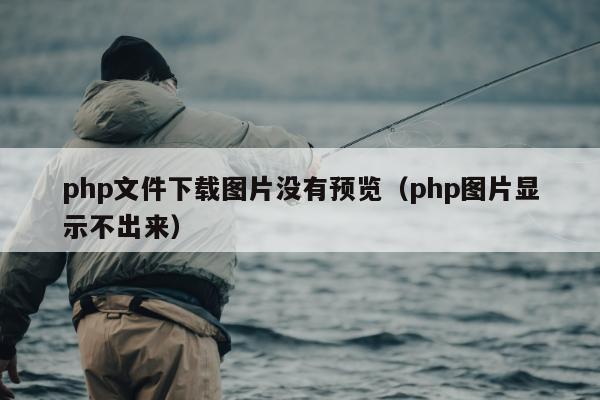 php文件下载图片没有预览（php图片显示不出来）