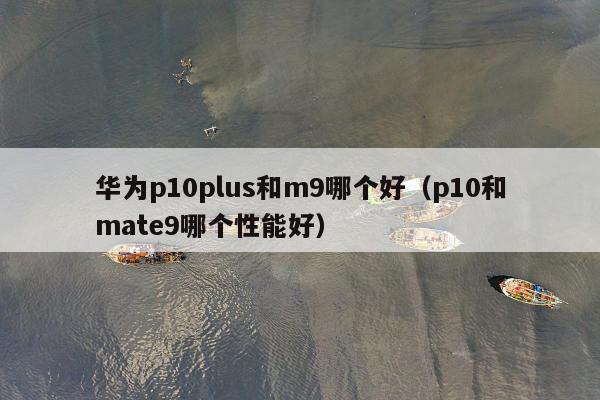 华为p10plus和m9哪个好（p10和mate9哪个性能好）