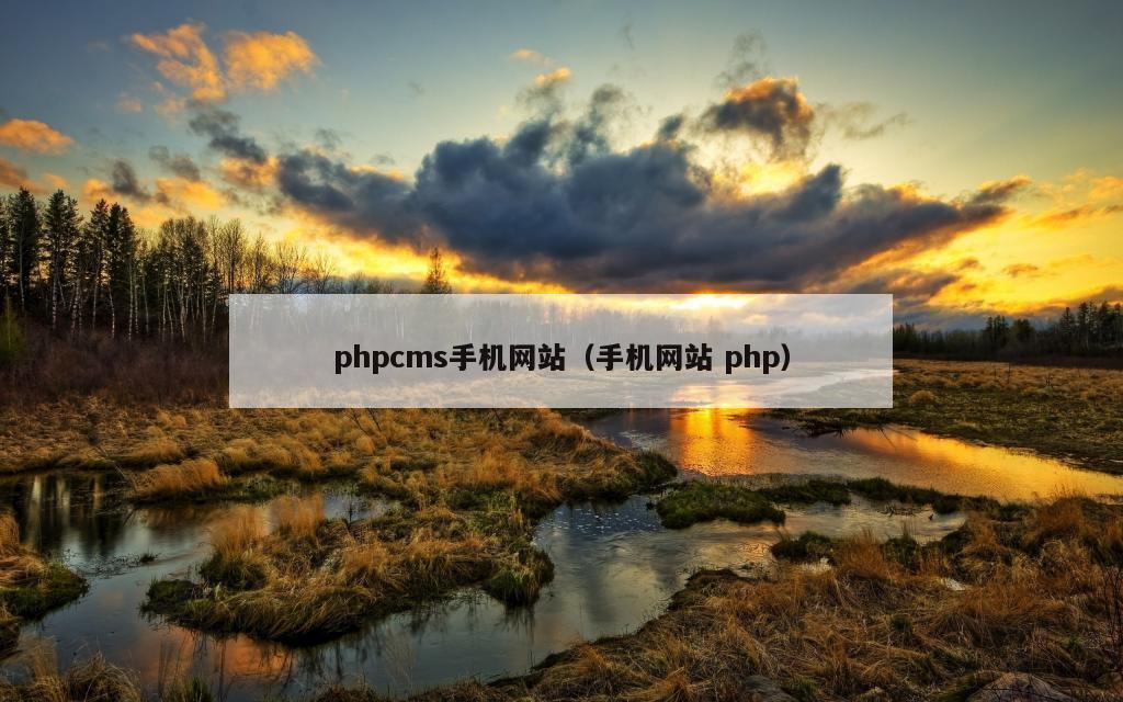 phpcms手机网站（手机网站 php）