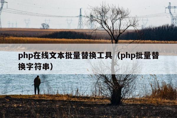 php在线文本批量替换工具（php批量替换字符串）