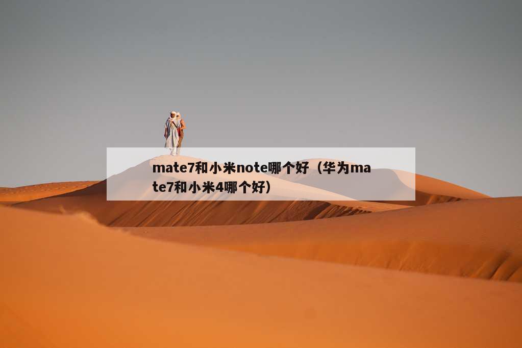 mate7和小米note哪个好（华为mate7和小米4哪个好）