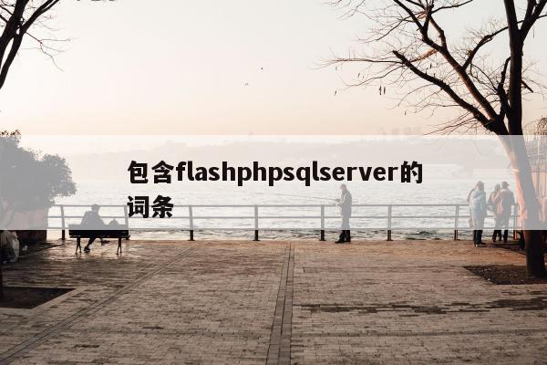 包含flashphpsqlserver的词条