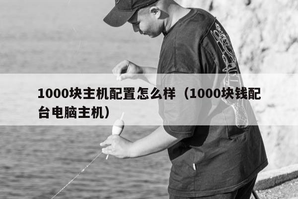 1000块主机配置怎么样（1000块钱配台电脑主机）