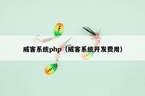 威客系统php（威客系统开发费用）