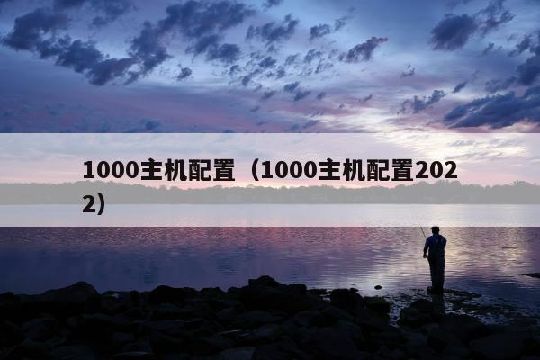 1000主机配置（1000主机配置2022）