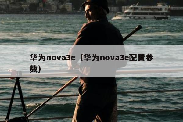 华为nova3e（华为nova3e配置参数）