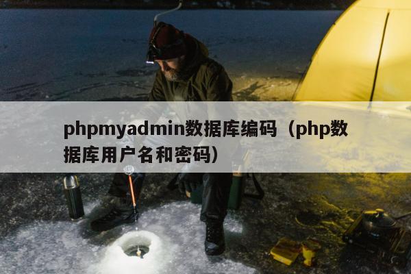 phpmyadmin数据库编码（php数据库用户名和密码）