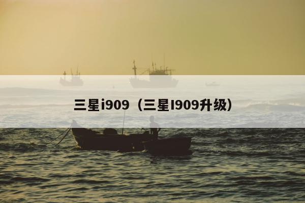 三星i909（三星I909升级）