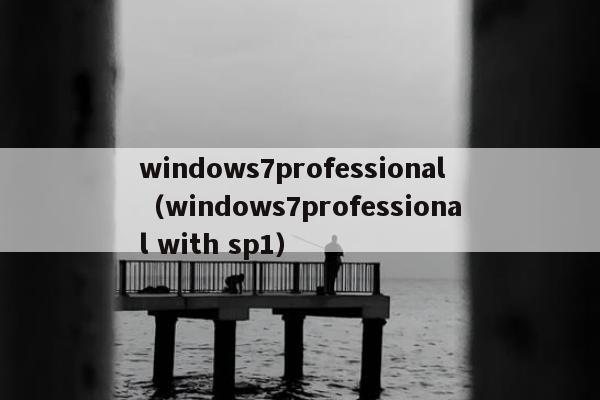 windows7professional（windows7professional with sp1）