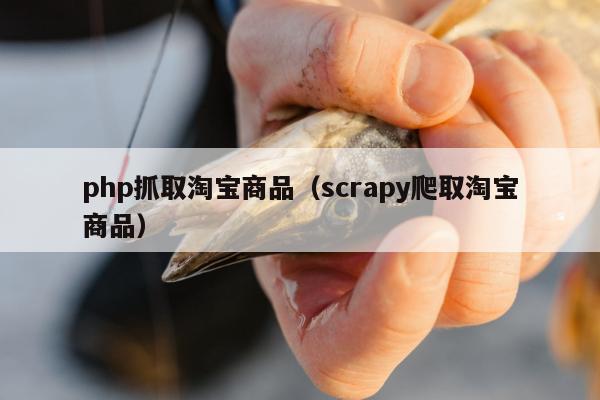 php抓取淘宝商品（scrapy爬取淘宝商品）