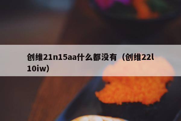 创维21n15aa什么都没有（创维22l10iw）