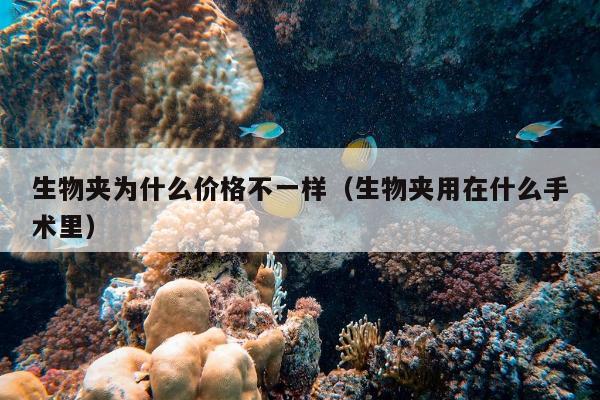 生物夹为什么价格不一样（生物夹用在什么手术里）