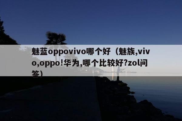 魅蓝oppovivo哪个好（魅族,vivo,oppo!华为,哪个比较好?zol问答）