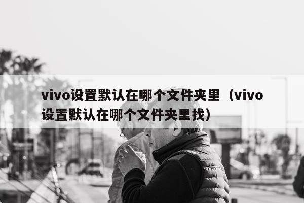 vivo设置默认在哪个文件夹里（vivo设置默认在哪个文件夹里找）