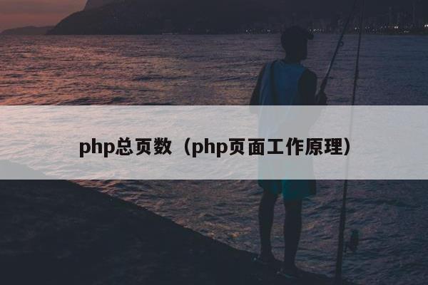 php总页数（php页面工作原理）