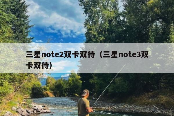 三星note2双卡双待（三星note3双卡双待）